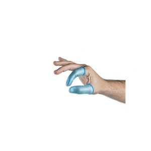 LOT 10 DOIGTIERS LATEX BLEU DOI7316BL - FARMOR