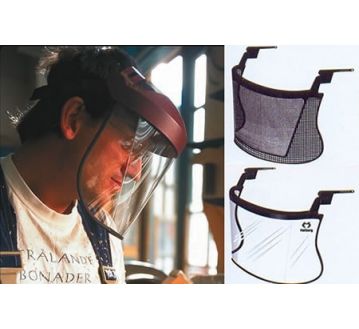 Pare-visage SAFE 3 avec visière polycarbonate ou nylon
