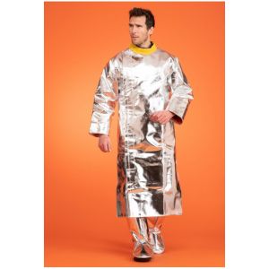 MANTEAU PARA-ARAMIDE ALUMINISE DOUBLE PROBAN LONGUEUR...