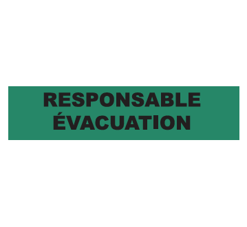 TRANSFERT DOS "RESPONSABLE EVACUATION" : NOIR