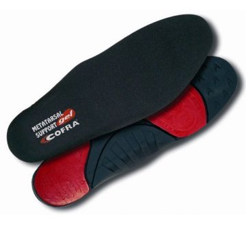 Semelle ergonomique soutien métatarsal gel by Cofra