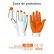 Zones de protection Gants antipiqûres HEXARMOR 9014 